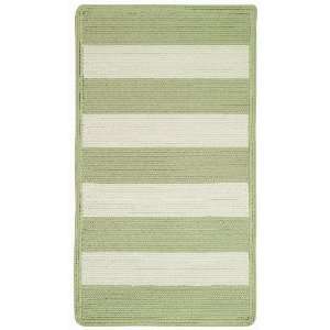 Willoughby Cross Sewn Sage/White Braided Polypropylene Rug 8.60 x 8.60 