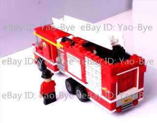 FIRE TRUCK RESCUE SERIES 2 MINIFIGURES SOLDIERS BUILDING TOYS 225 