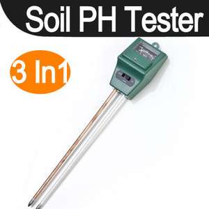 3in1 Plant Flowers Soil PH Tester/Moisture/Light Meter  
