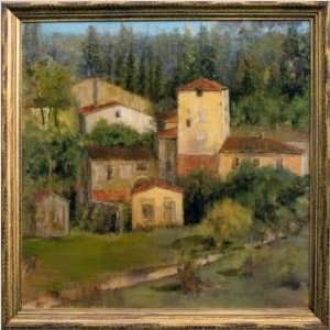   Galleries AS9014 C Tuscan Village Canvas Transfer Framed Print Baby
