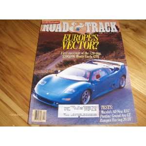  Road Test 1992 Pontiac Grand Am GT Road and Track Magazine 