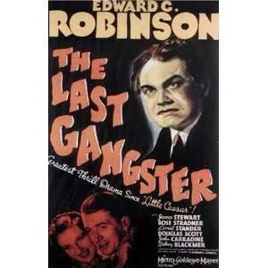  THE LAST GANGSTER (REPRINT) Movie Poster