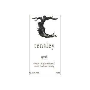  2009 Tensley Colson Canyon Syrah 750ml Grocery & Gourmet 