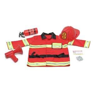 Item Bundle Melissa & Doug 4834 Fire Chief Dress up Costume + Free 