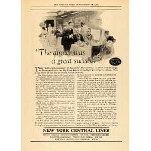   Ad New York Central Lines Railway Big Four Route   Original Print Ad