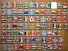 world flags set  