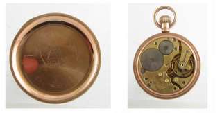 Mint 14k Gold Swiss 7J Non Fusee Pocket Watch 1910  