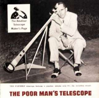 Open Telescope How to build PLANS Portable up to 360x  