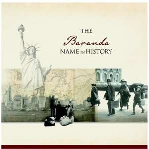  The Baranda Name in History Ancestry Books