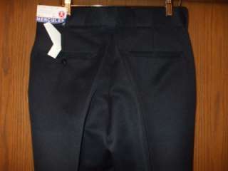   Rescue Polyester Twill Navy Western Pants Hercules Size 32S NWT  