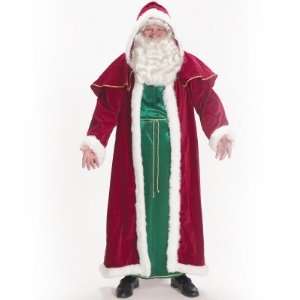  Victorian Santa Claus Suit Costume 