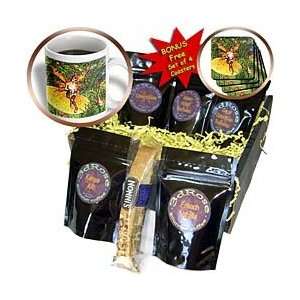   Mushroom/Toadstool With Butterfly   Coffee Gift Baskets   Coffee Gift