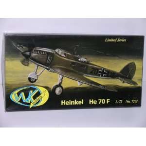  German WW II Heinkel He 70F  Plastic Model Kit Everything 