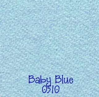 Fiesta Acrylic Tiny Tears Coat Felt Baby Blue 12 X 18  