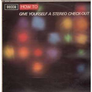  RECORD EQUIMPMENT CHECKER LP (VINYL) UK DECCA 1967 HOW TO 