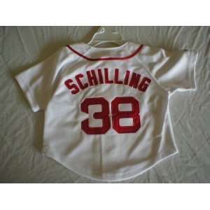 Boston Red Sox Curt Schilling Baby Jersey, sz 12 mos 