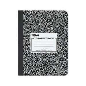  Composition Book w/Hard Cover, Wide Rule, 9 3/4 x 7 1/2 