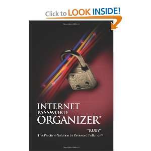  Internet Password Organizer Ruby [Paperback] Innovention 