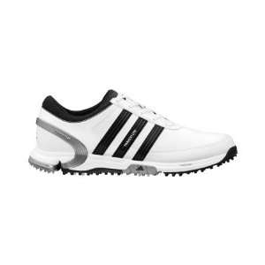  Adidas Traxion Lite FM Golf Shoes White/Black Wide 15 