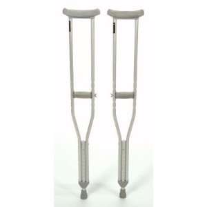  Adjustable Crutches   Adult   Adjusts 45 to 53   Pair 