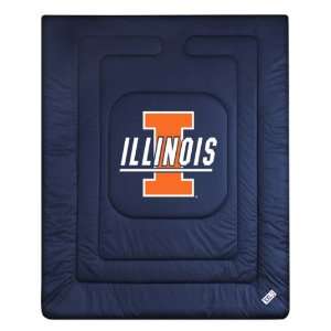 Illinois Fighting Illini Locker Room Comforter (Twin, Full & Queen 