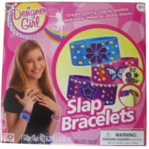    Designer Girl Slap Bracelet Kit Case Pack 6