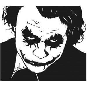  Batman Returns Joker Why so Serious 6 Inch Vinyl Decal 