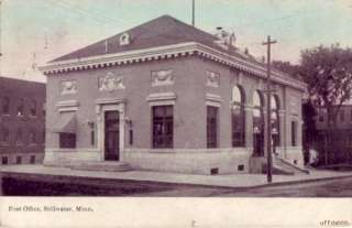 1909 POST OFFICE   STILLWATER MINNESOTA  