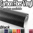 3D Carbon Fiber Vinyl Sheet Wrap Cloth 20cmx12cm Black Porsche VW Opel 