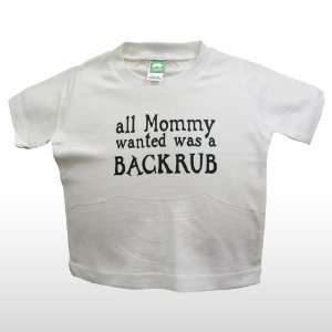  BABY SHIRT  Backrub Toys & Games