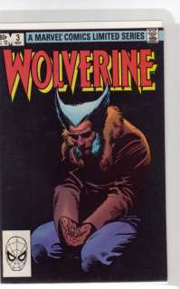 Wolverine Comic #3 NM  1982 Limited Marvel Pro graded  