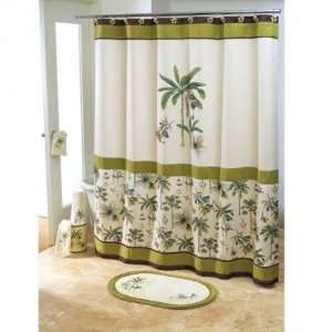  Catesby Palm Tree Shower Curtain