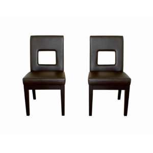   Motif Dining Chairs Set of 2 by Wholesale Interiors Furniture & Decor