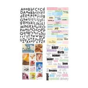  Me & My Big Ideas Glitter Stickers Value Pack Baby 270/Pkg 