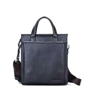  Mens Real Genuine Leather Purse Shoulder Bag Handbag 