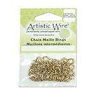   Rings Artistic Wire 20g 11/64ID 6mmOD Brass 41711 Round Open Jumprings