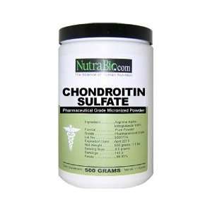  NutraBio Chondroitin Sulfate 500mg   500 Capsules Health 