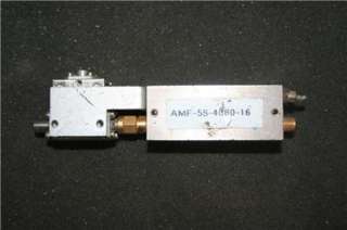 MITEQ AMF 5S 4080 16 RF AMPLIFIER + MITEQ FILTER  