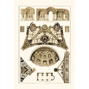 Cross Vaults of the Renaissance 20x30 Poster Paper