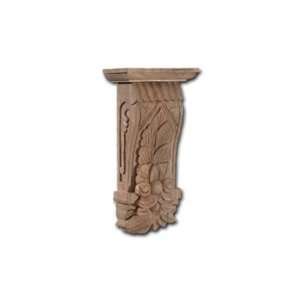  Hand Carved Corbel Whitewood 10 1/2