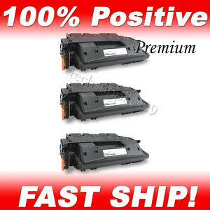 3x HP C8061X 61X toner cartridge for LaserJet 4100 4101  