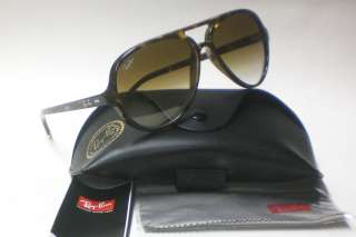 RAY BAN RB4125 RB 4125 HAVANA 710/51 AUTH. SUNGLASSES  