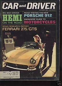 1965 Dodge 426 Ferrari  G Hurst Porsche new motorcycles  