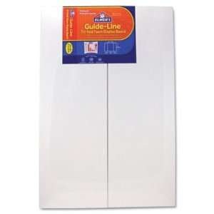  Line Paper Laminated Polystyrene Foam Display Board, 36 x 48, White 
