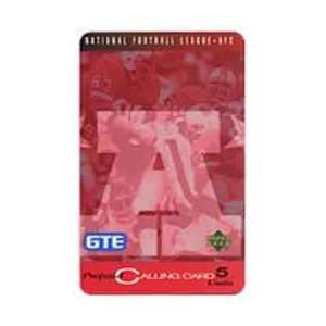   Card 5u GTE / Upper Deck AFC Football Issue Big A 