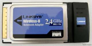 Linksys WPC11 Wireless Notebook Adapter PC Card  