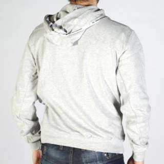 New Mens Voi Jeans hoodie reeno in Grey Free P+P  