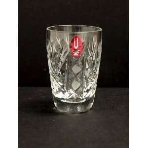  Brand New Set of 6 Crystal Whiskey Shot Glasses 055 4999 