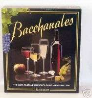 WINE TASTING GAME BACCHANALES LEARN TO BE A WINE EXPERT  