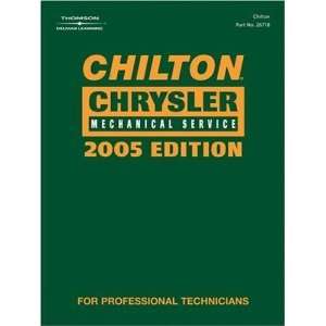   ) (Chilton Daimlerchrysler Service Manual [Hardcover] Chilton Books